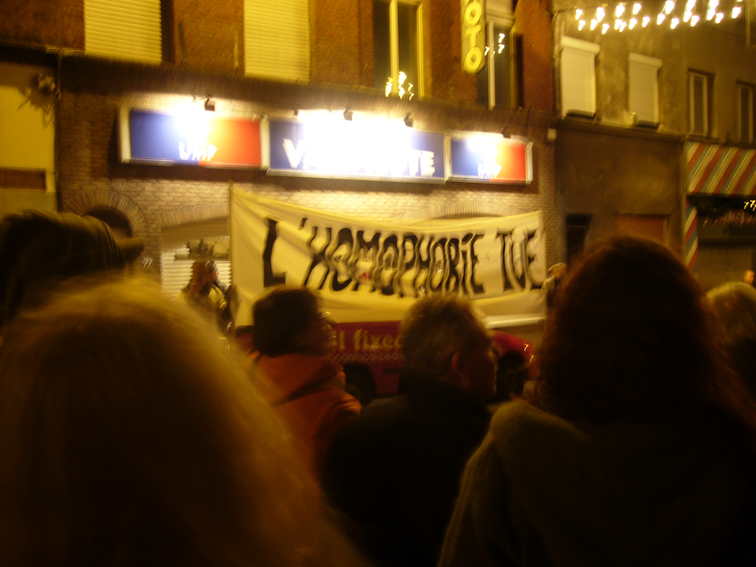 5 décembre 2006, dans les rues de Tourcoing