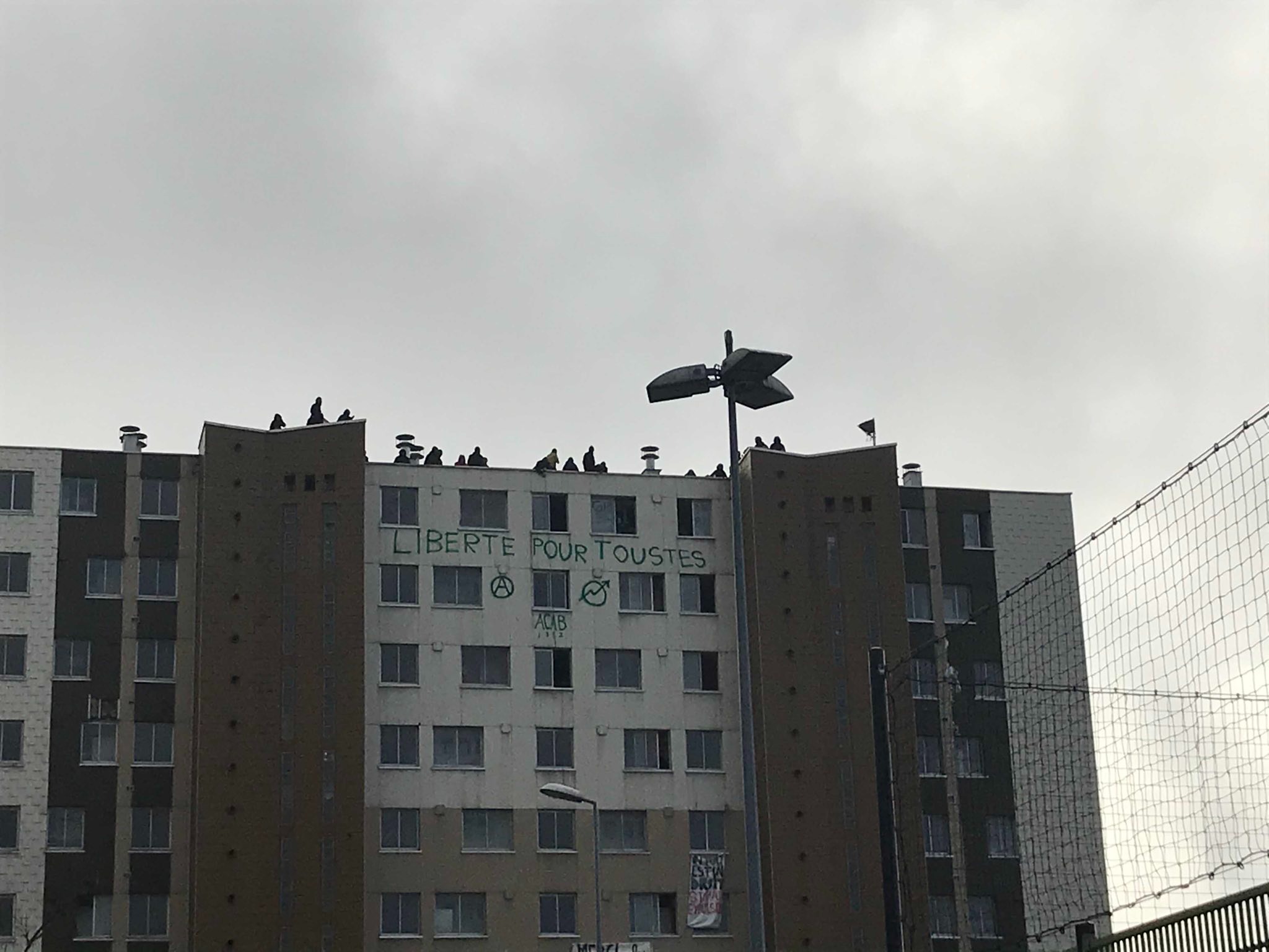 Bâtiment occupé, 9/02/2022