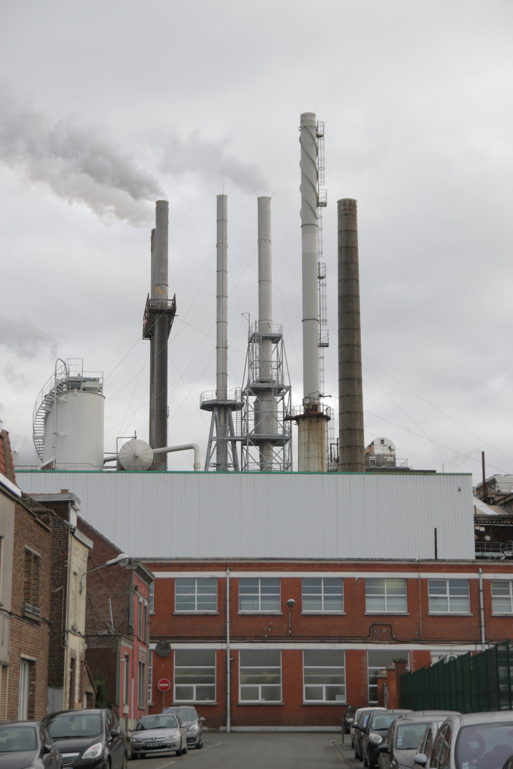 L'amidonnerie d'Haubourdin en état de fonctionnement. Cargill Haubourdin 3