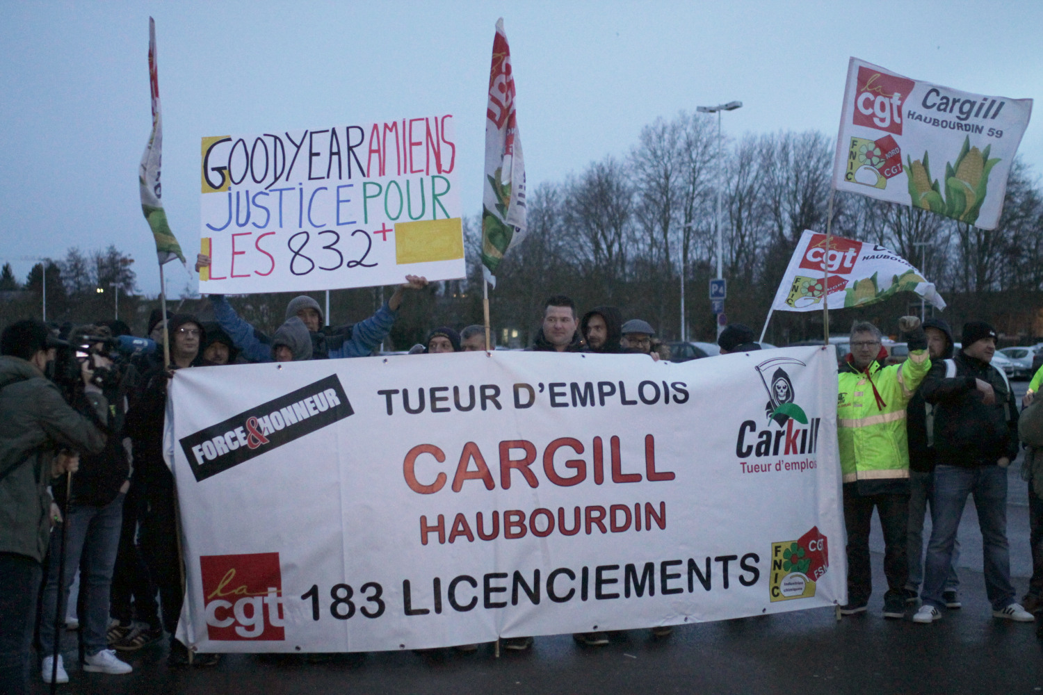 Les Cargill à Amiens pour le procès des Goodyear. Jour 3 - Goodyear