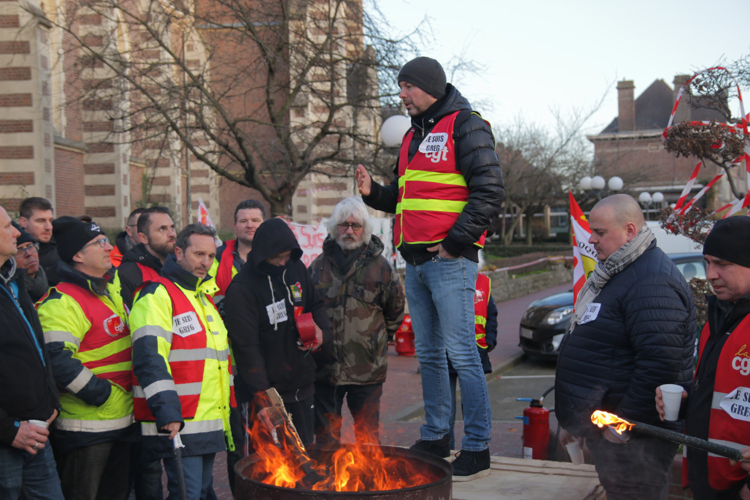 Un délégué syndical rend-compte de l'entrevue avec la direction. Jour 4 - Greg 3