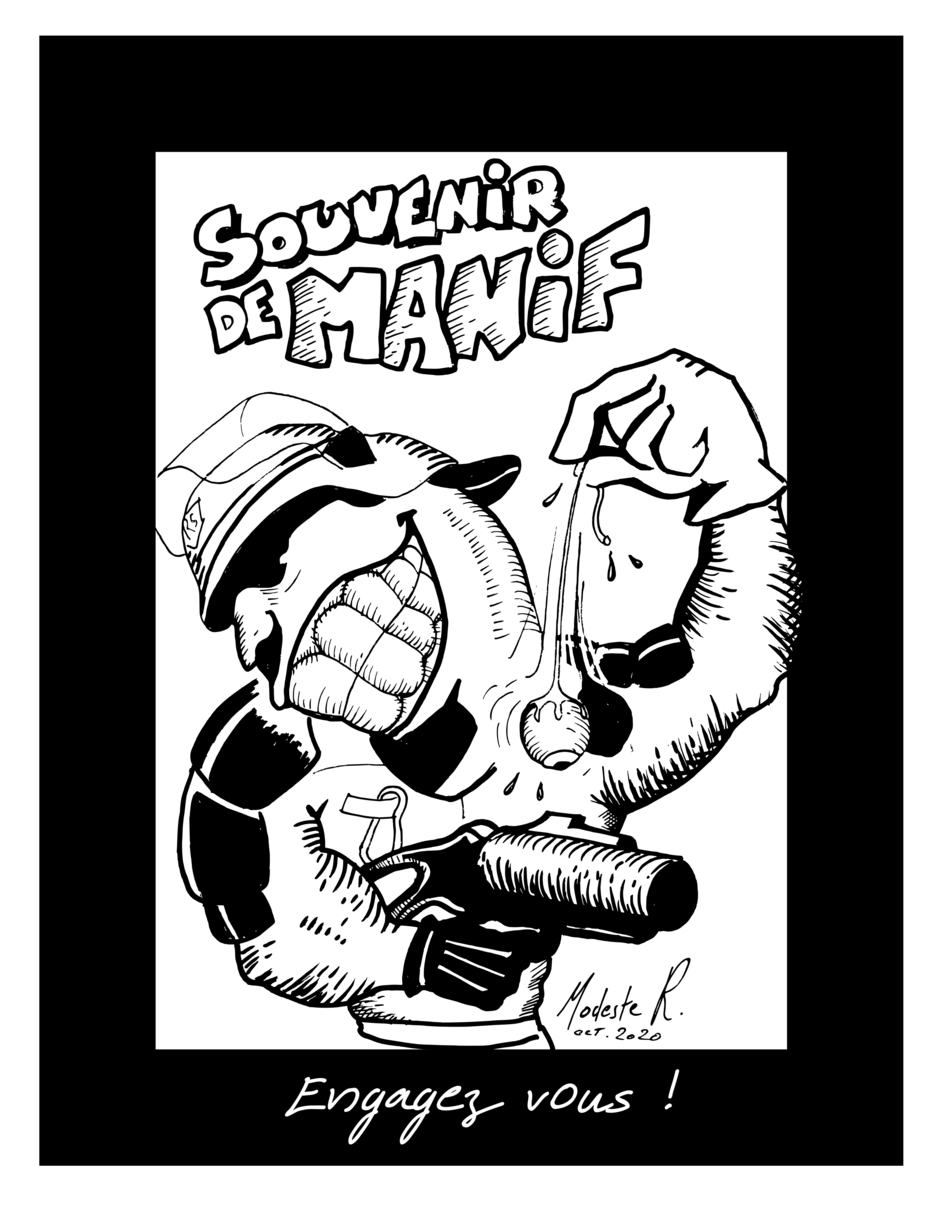 Souvenir de manif (Modeste R.)
