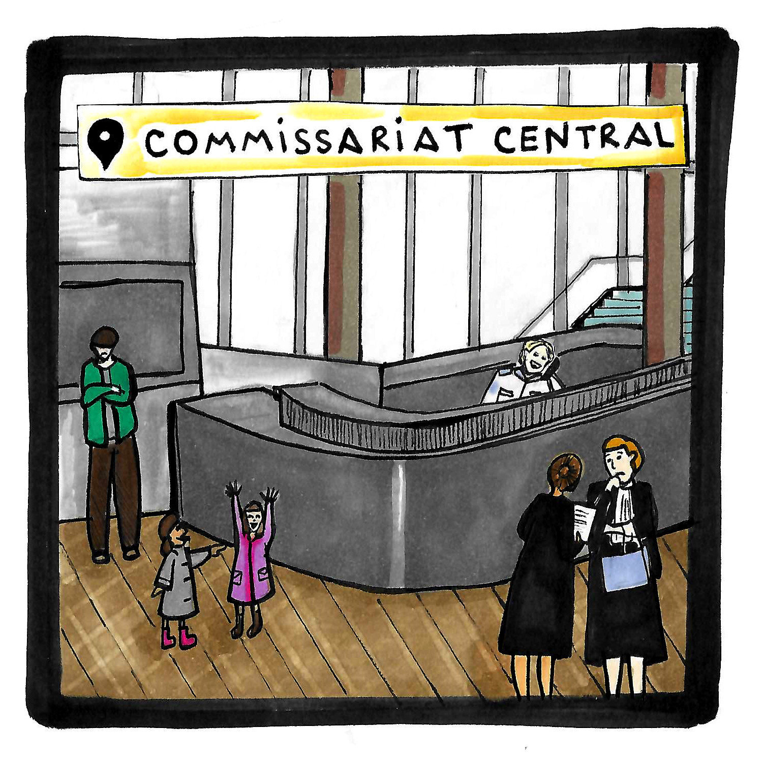 Vérité pour Toufik - Commissariat central de Lille