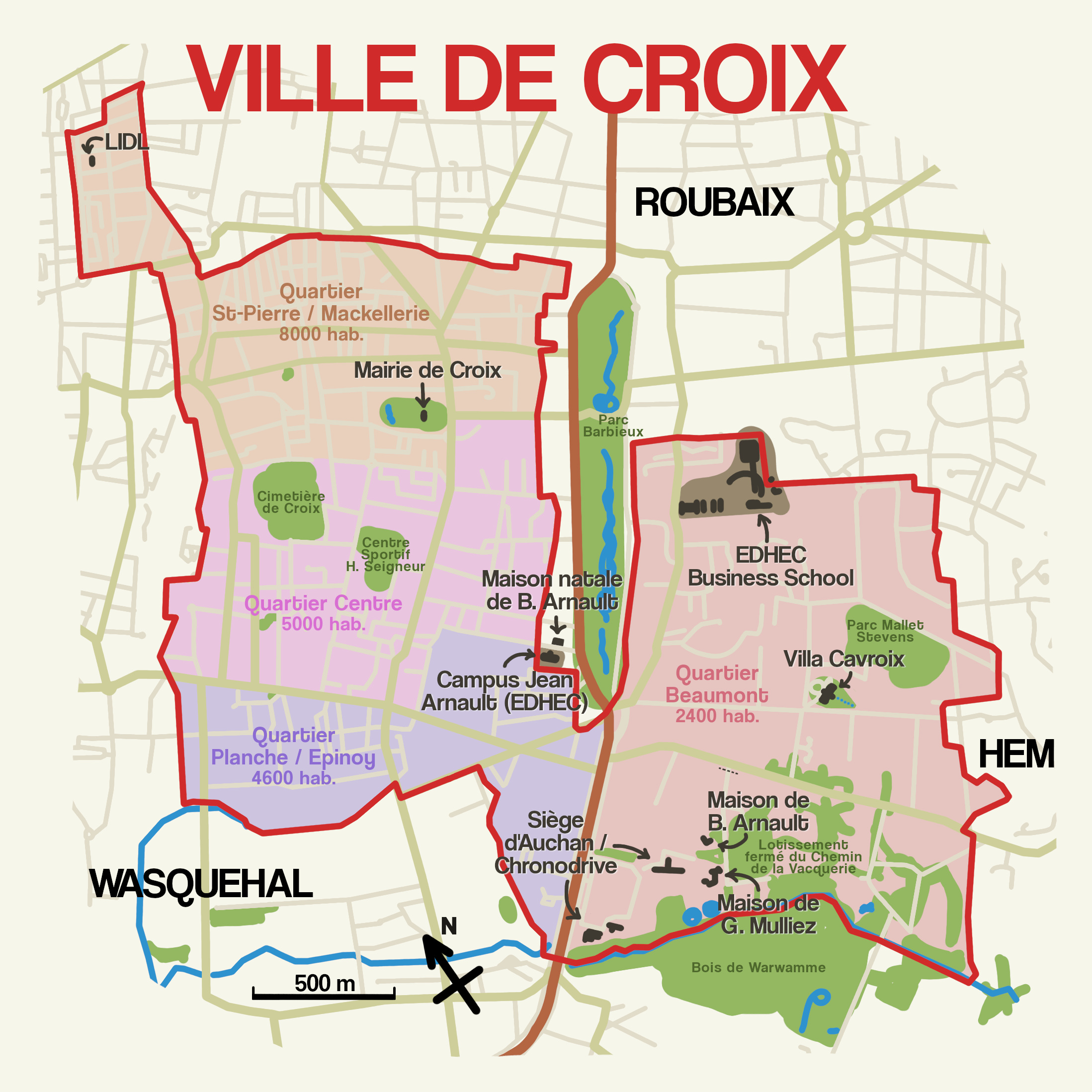 Carte croix 