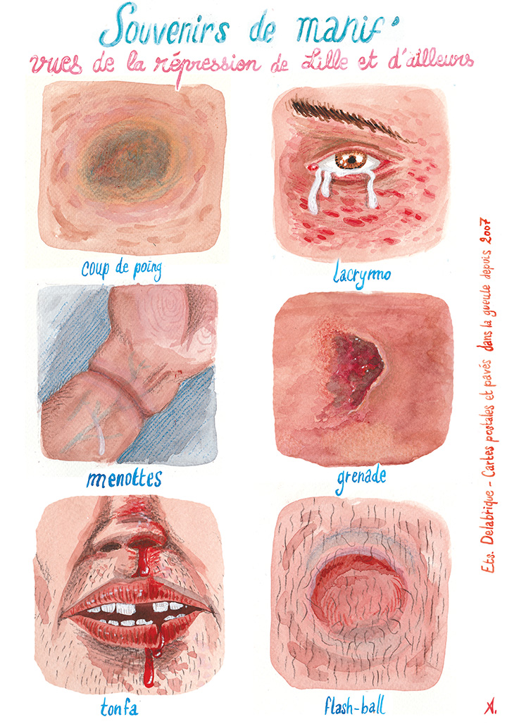souvenirs de manif