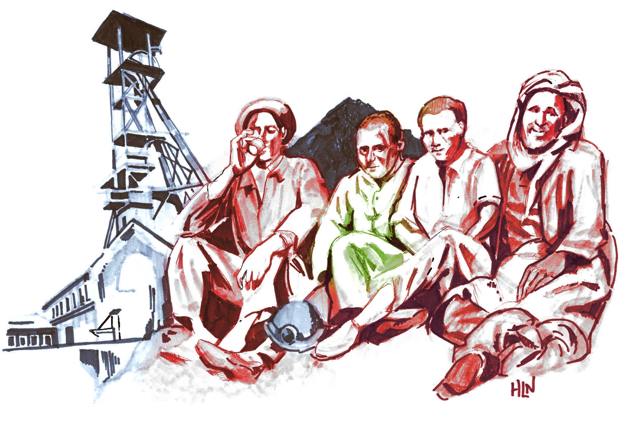 Combat des mineurs marocains